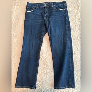 American Eagle Outfitters Dark Blue Straight Jeans